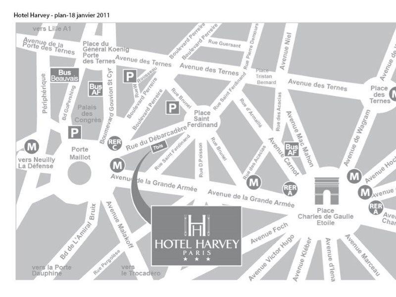Hôtel Harvey Paris Exterior foto
